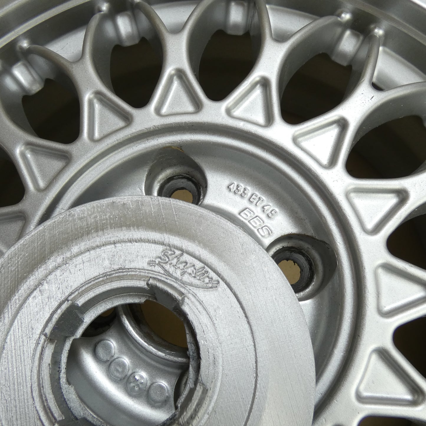 Centre de roue / Enjoliveur pour jante BBS433 (STL)