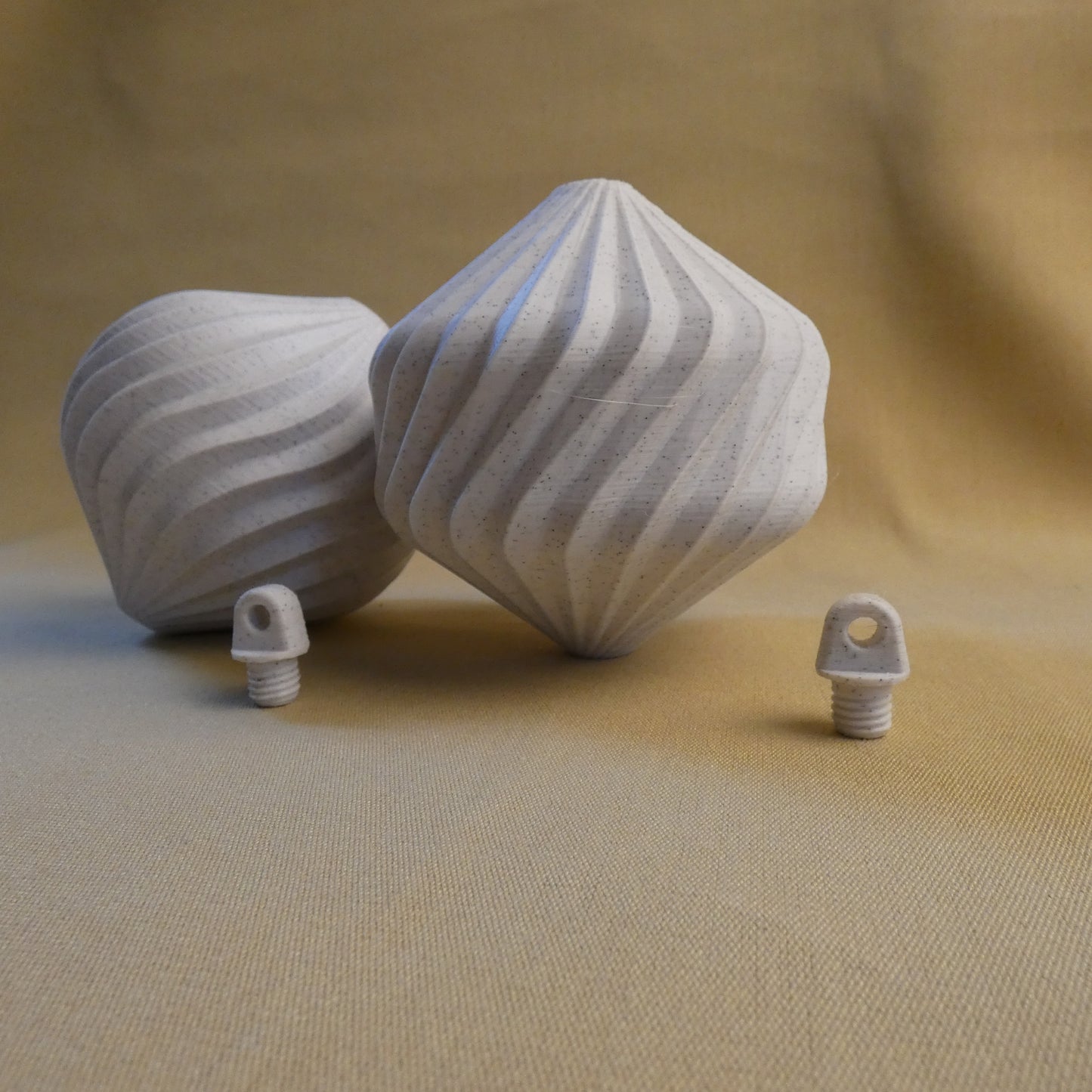 Boules de Noël "Boule de crème" (STL)