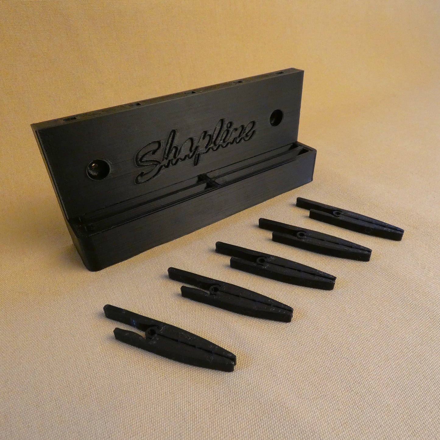 Porte-cravates, 4 emplacements (STL)