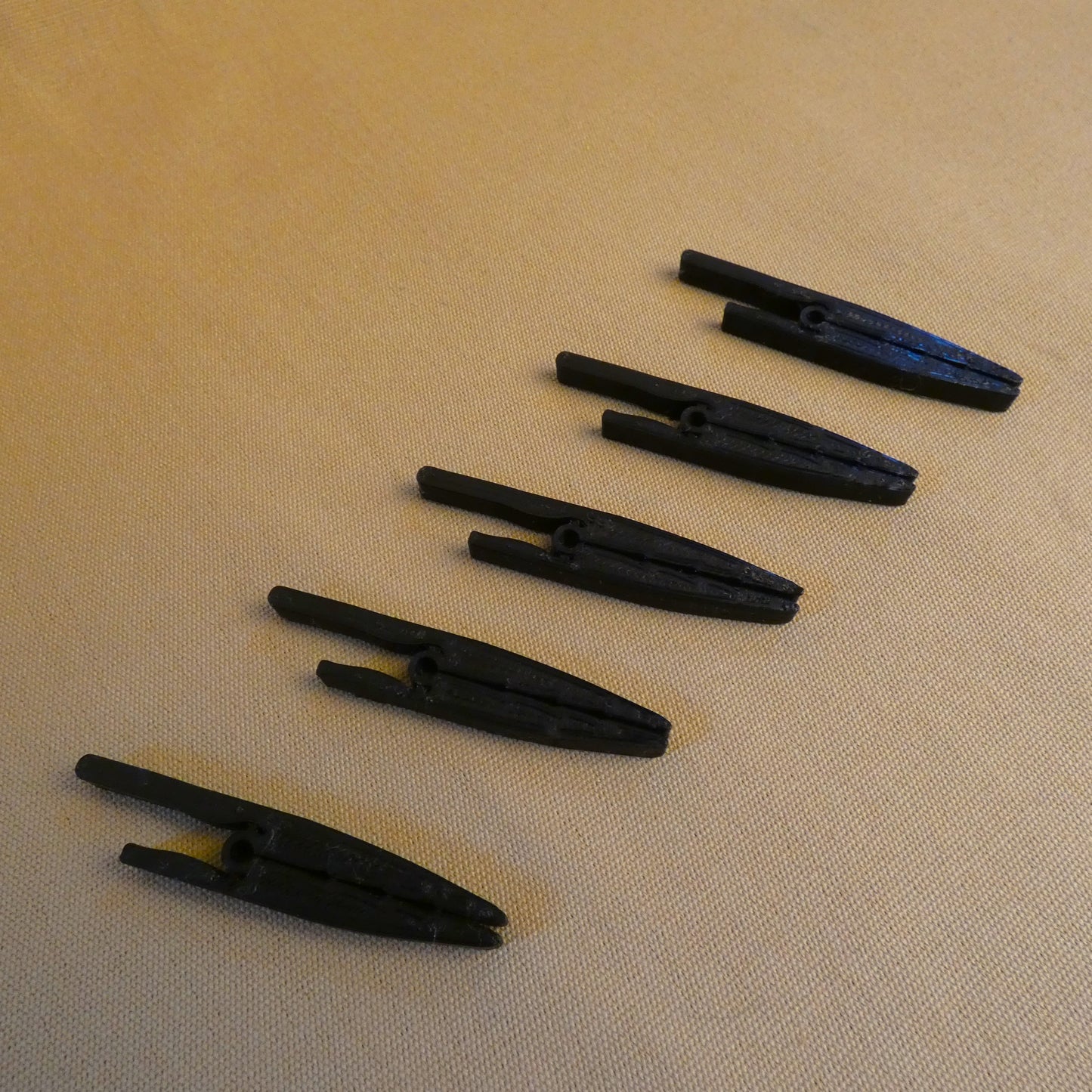 Porte-cravates, 4 emplacements (STL)