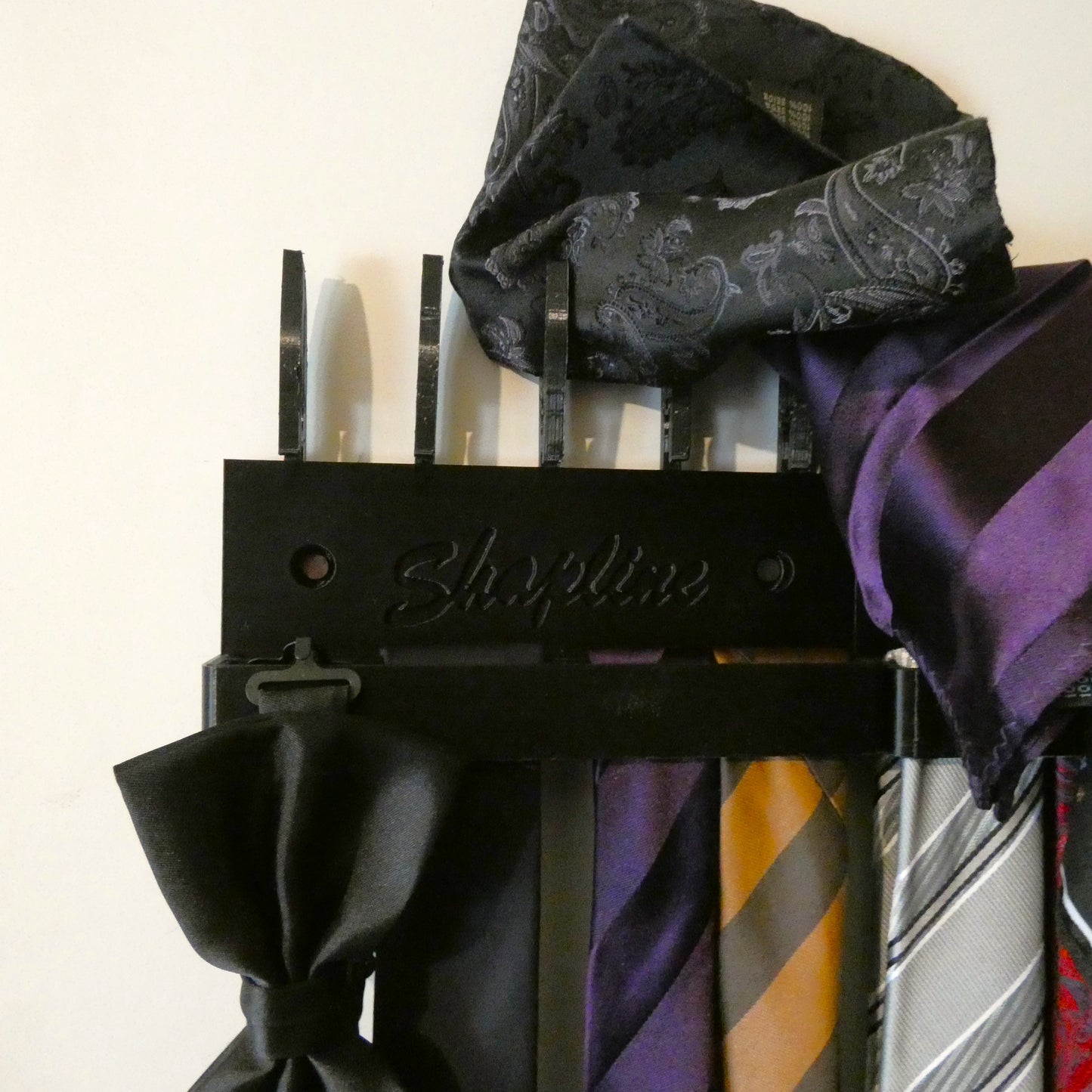 Porte-cravates, 4 emplacements (STL)