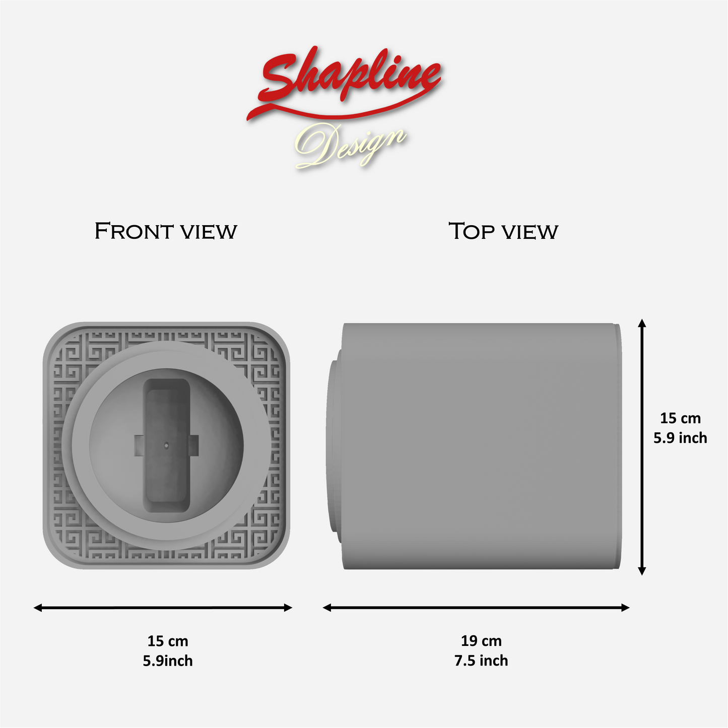Remontoir pour montre automatique Shapline (STL)