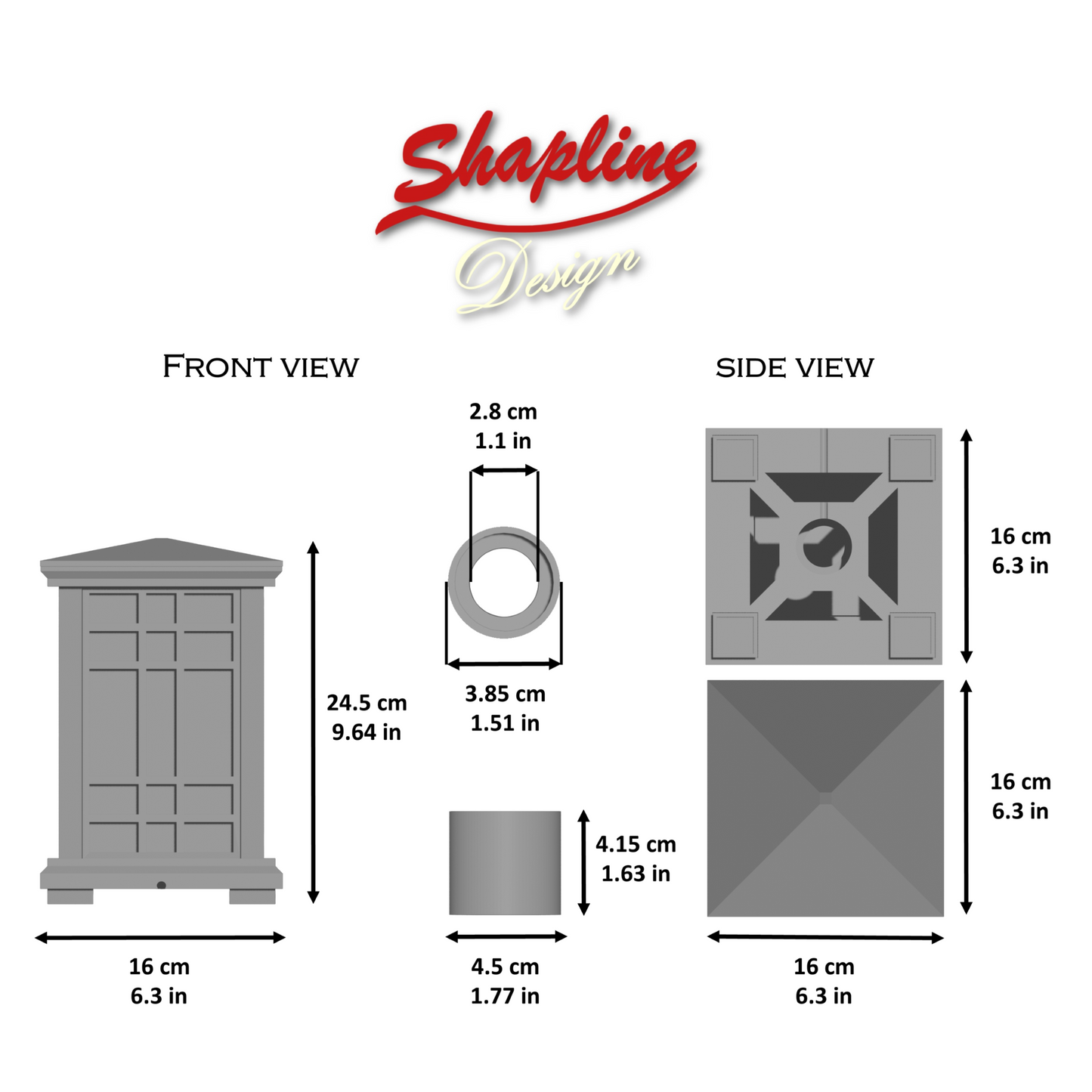 Lampe d'intérieur Shapline multi-ambiances (STL)