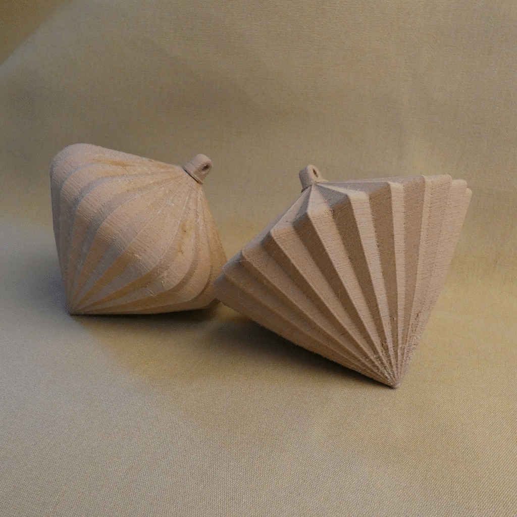 Boules de Noël "Cône de glace" (STL)