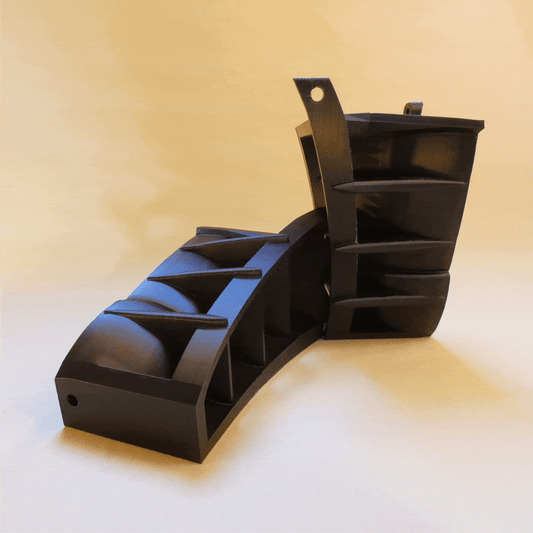 Sports front lower fender scoops for Volkswagen Golf 2 or Jetta 2 (STL)