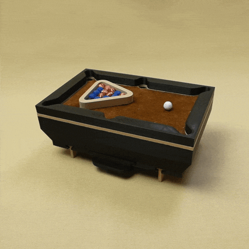 Mini billard de bureau (STL)