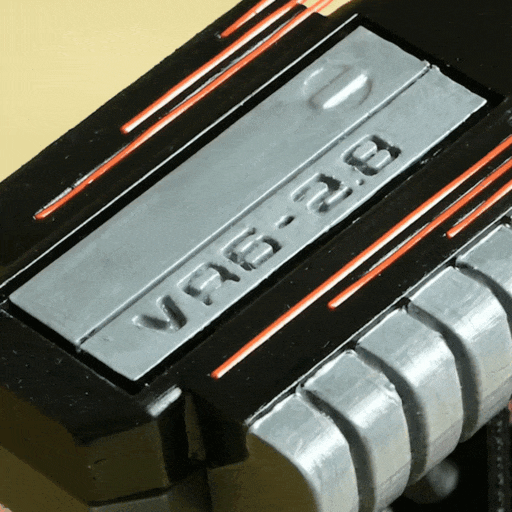 Moteur VW VR6 (STL)