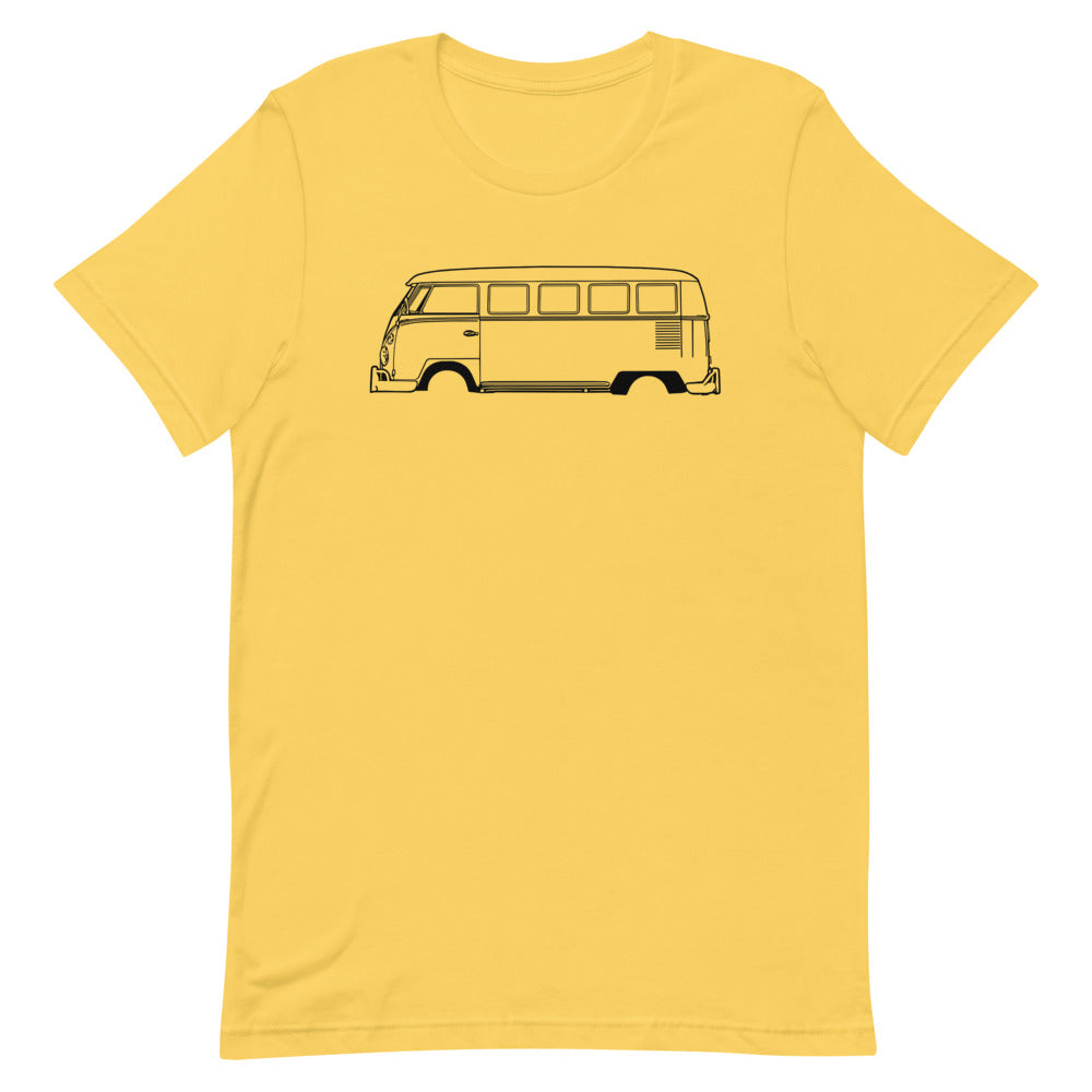 T-shirt Homme Manches Courtes Volkswagen Combi T1