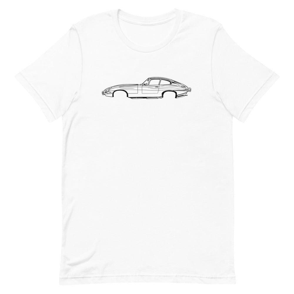 T-shirt Homme Manches Courtes Jaguar Type E serie 1