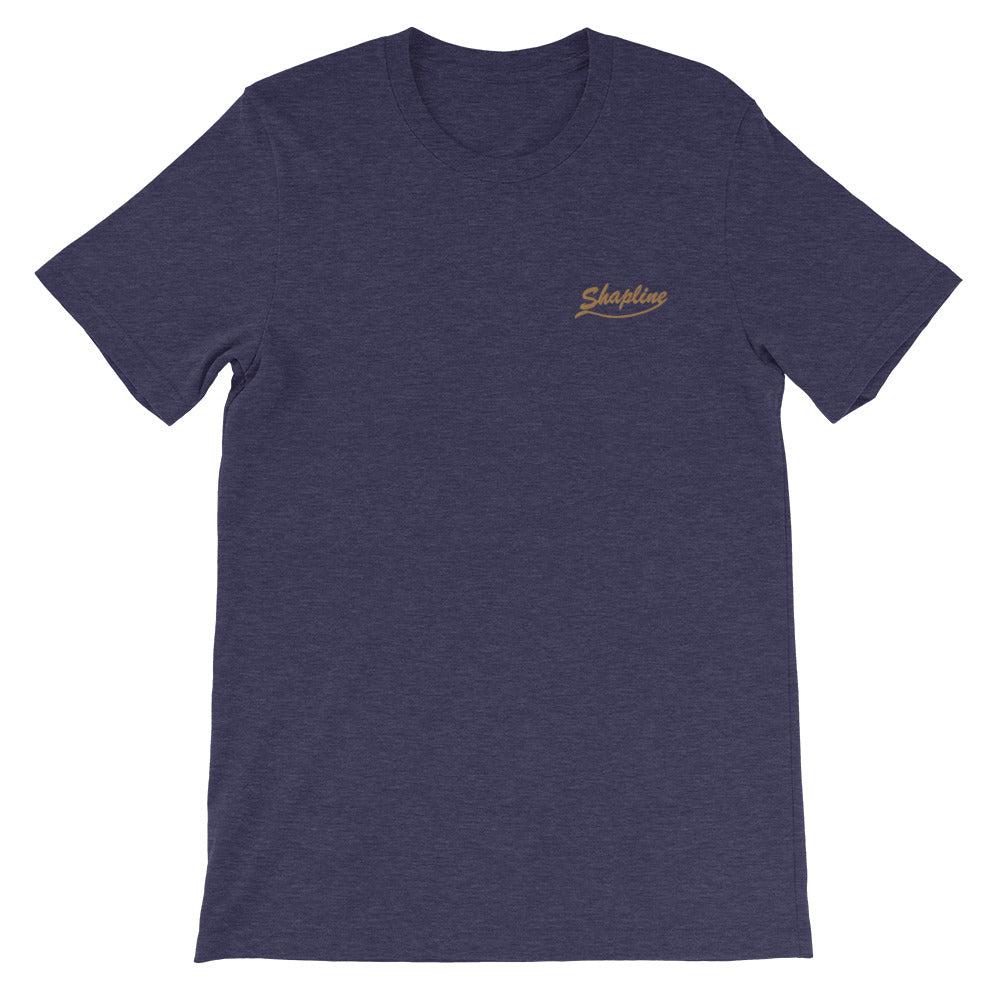 T-shirt Homme brodé Shapline gold