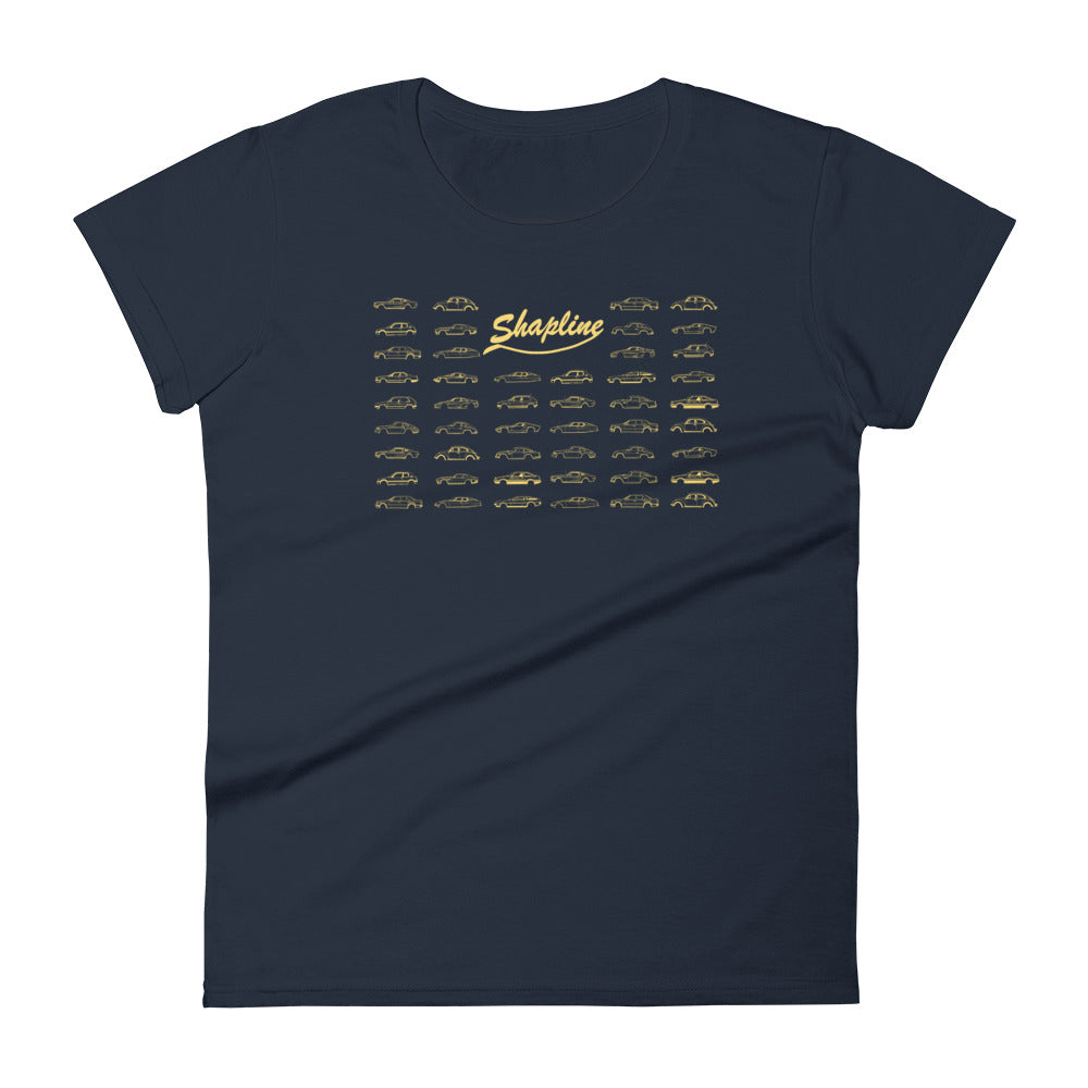 T-shirt Femme Collector or Shapline