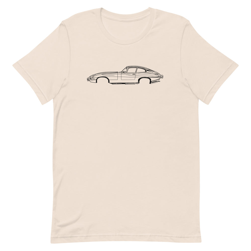 T-shirt Homme Manches Courtes Jaguar Type E serie 1