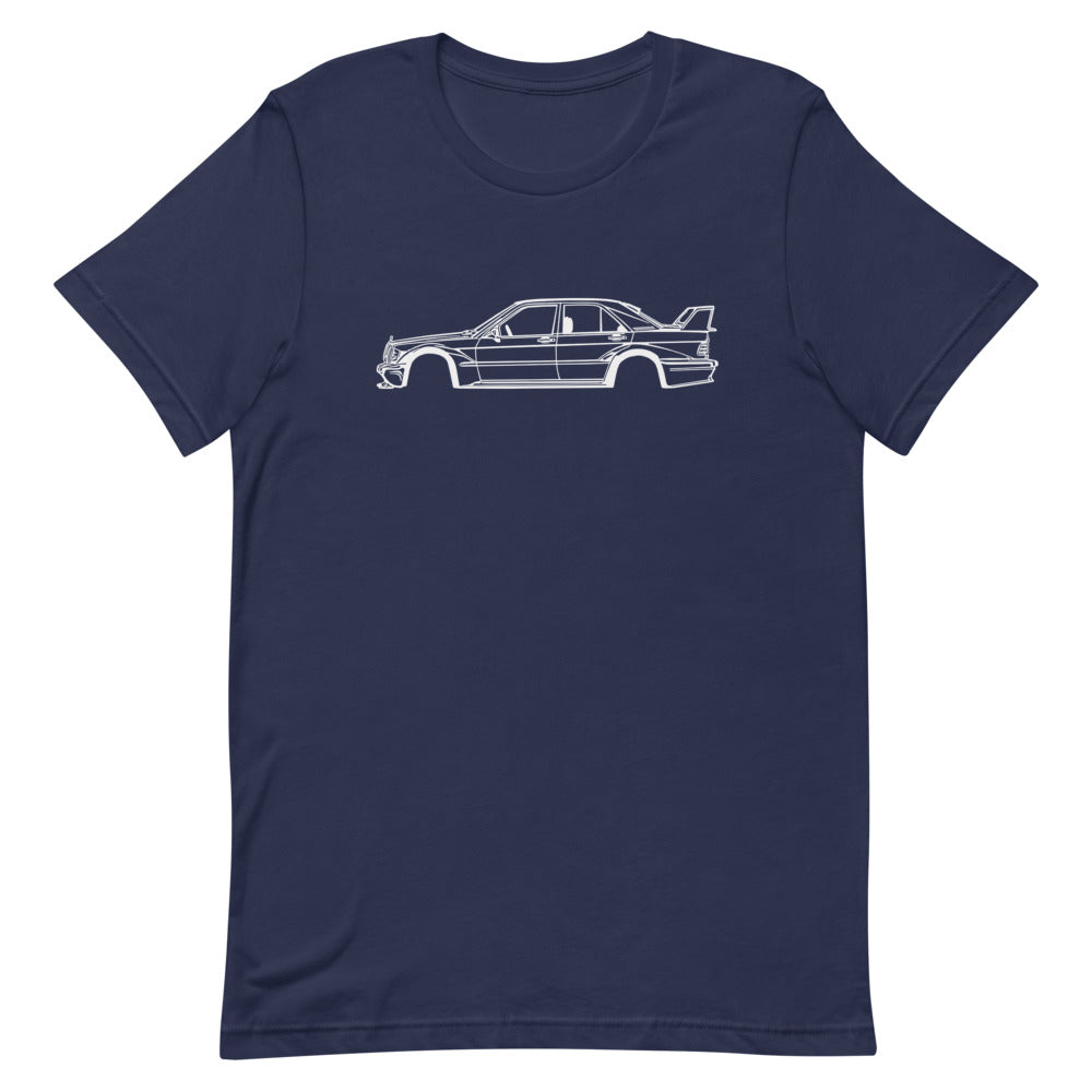 T-shirt Homme Manches Courtes Mercedes 190 EVO W201