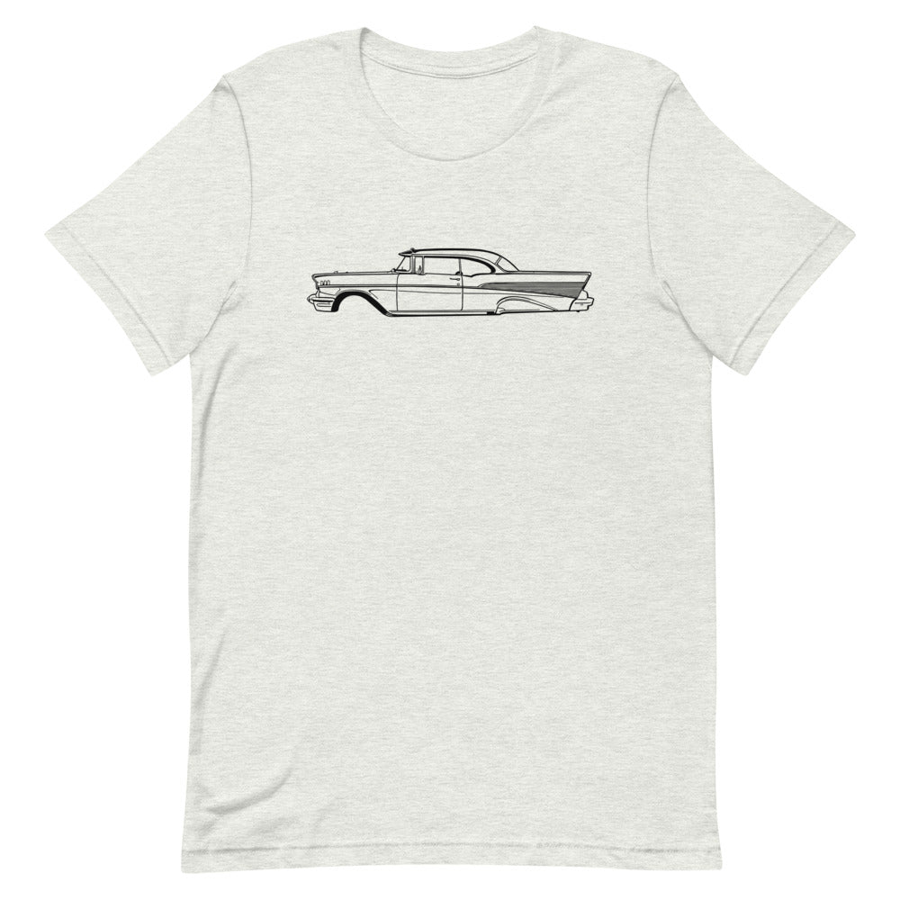 T-shirt Homme Manches Courtes Chevrolet Bel Air mk2