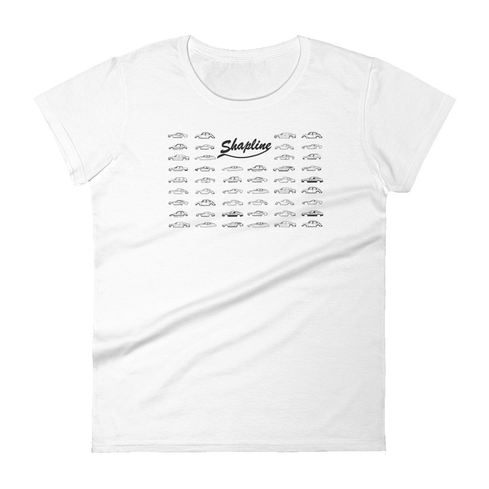 Woman Collector T-shirt black Shapline