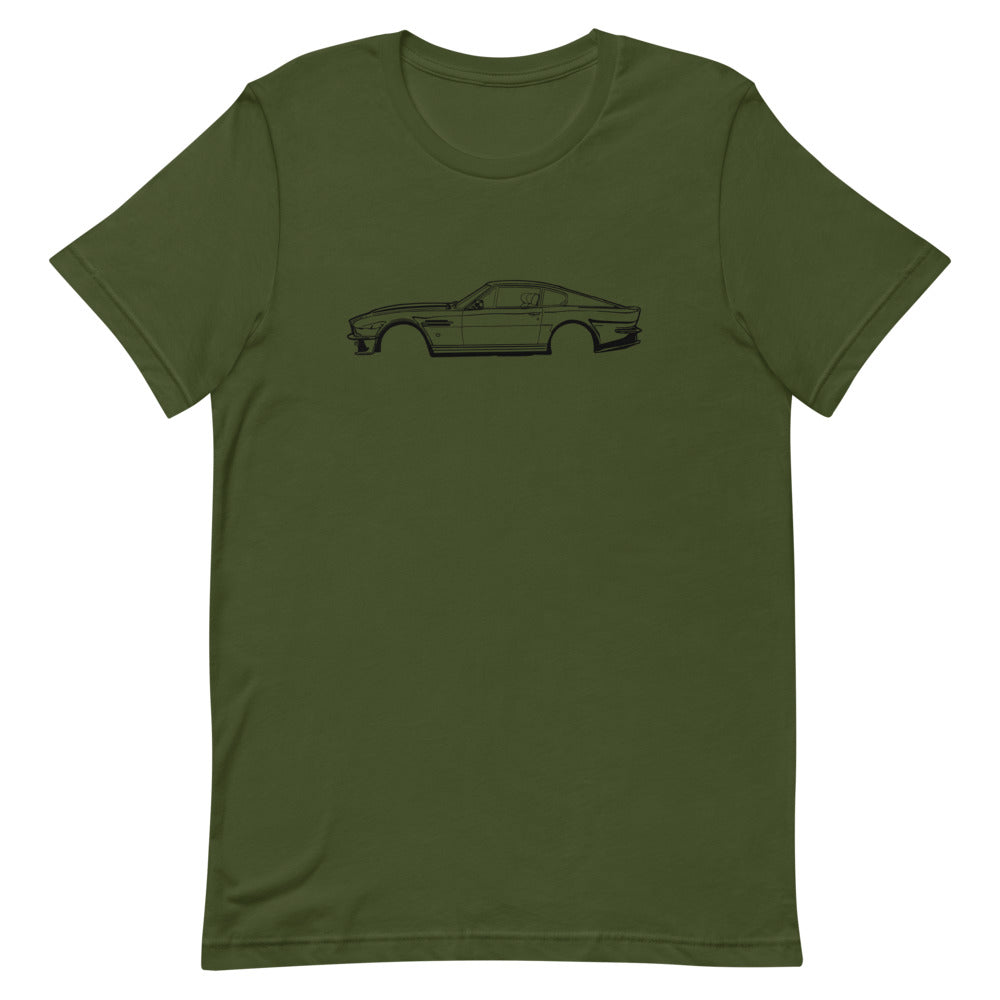 T-shirt Homme Manches Courtes Aston Martin V8