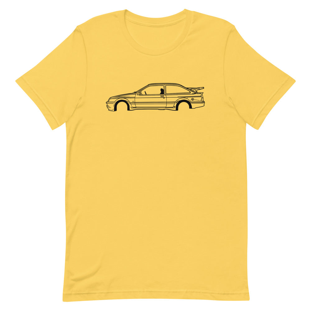 T-shirt Homme Manches Courtes Ford Sierra RS Cosworth mk1