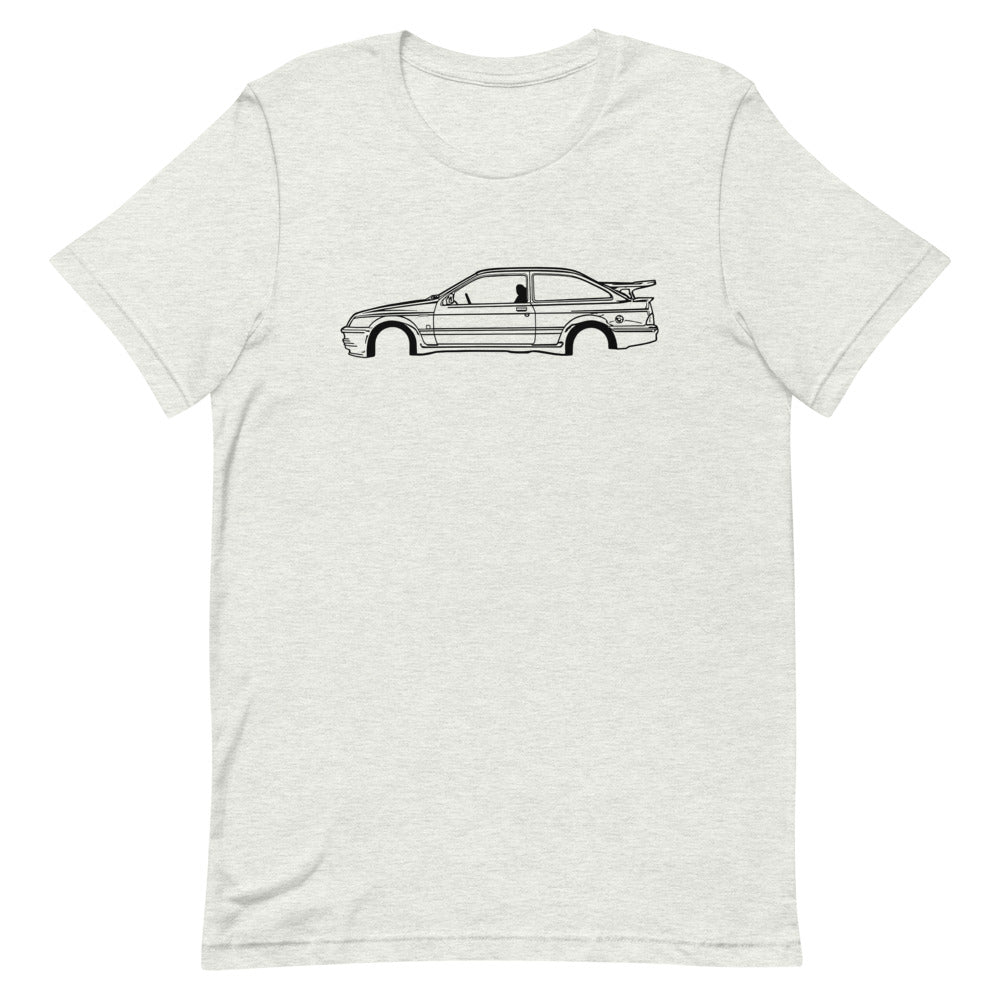T-shirt Homme Manches Courtes Ford Sierra RS Cosworth mk1