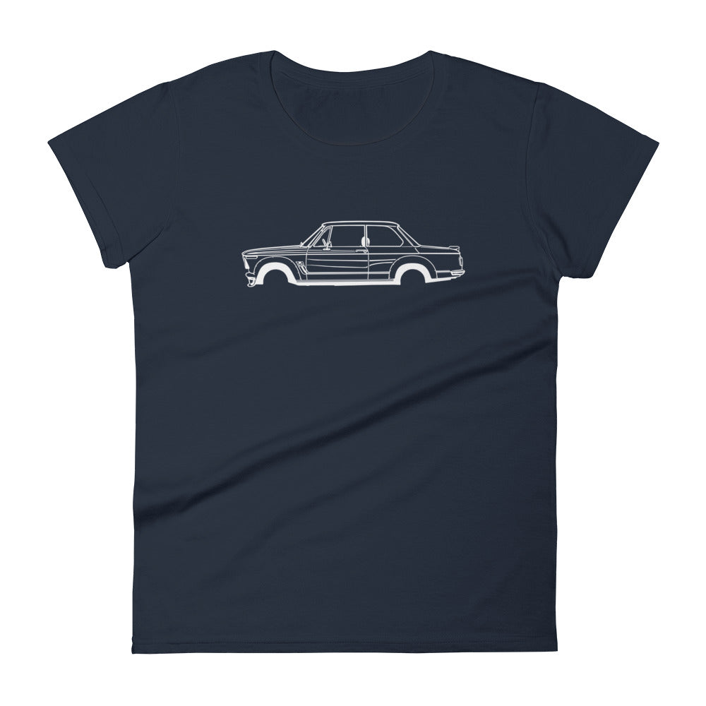 T-shirt femme Manches Courtes BMW 2002