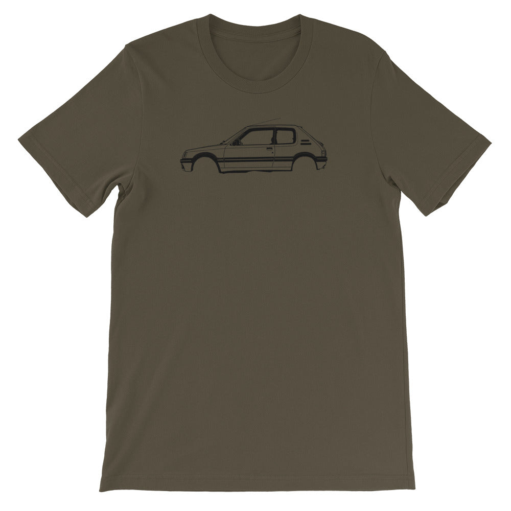 T-shirt Homme Manches Courtes Peugeot 205