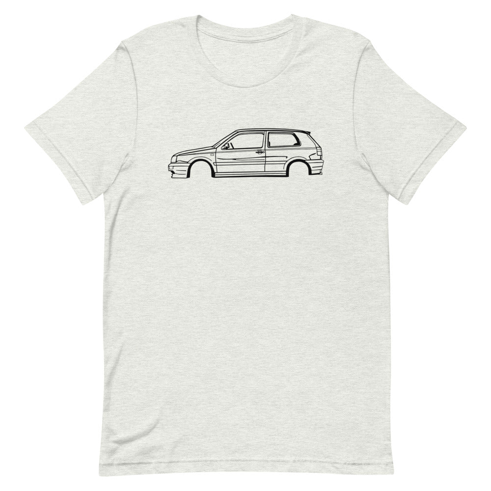 T-shirt Homme Manches Courtes Volkswagen Golf mk3