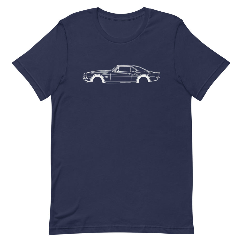 T-shirt Homme Manches Courtes Chevrolet Camaro mk1