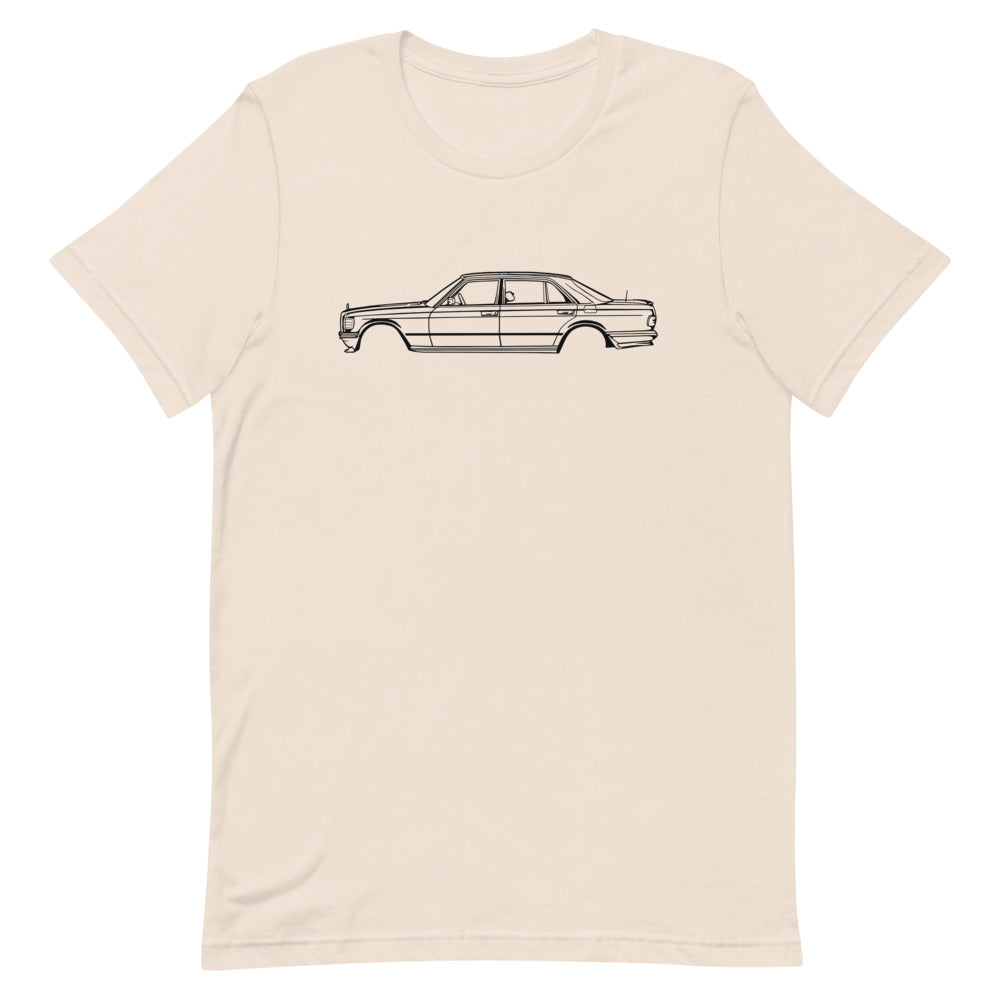 T-shirt Homme Manches Courtes Mercedes W126