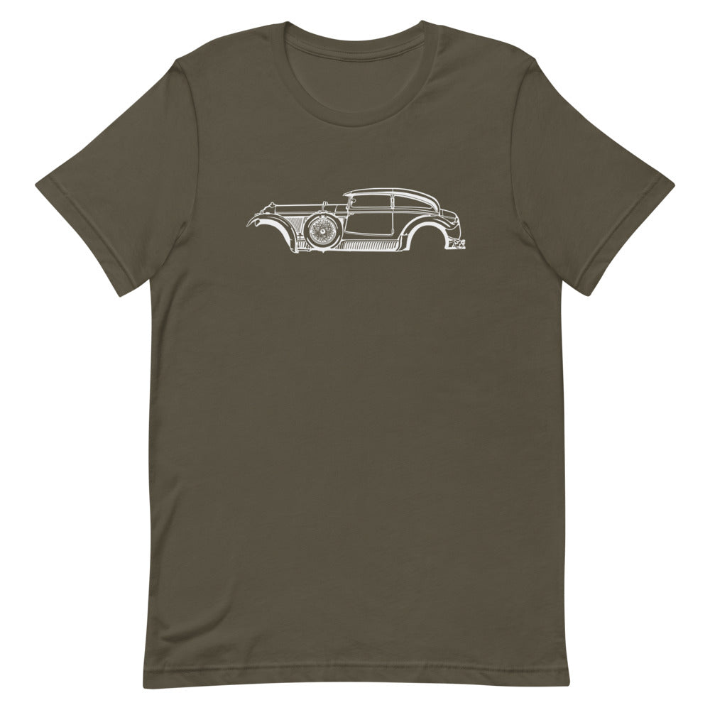 T-shirt Homme Manches Courtes Bentley Speed Six « Blue Train Spécial »