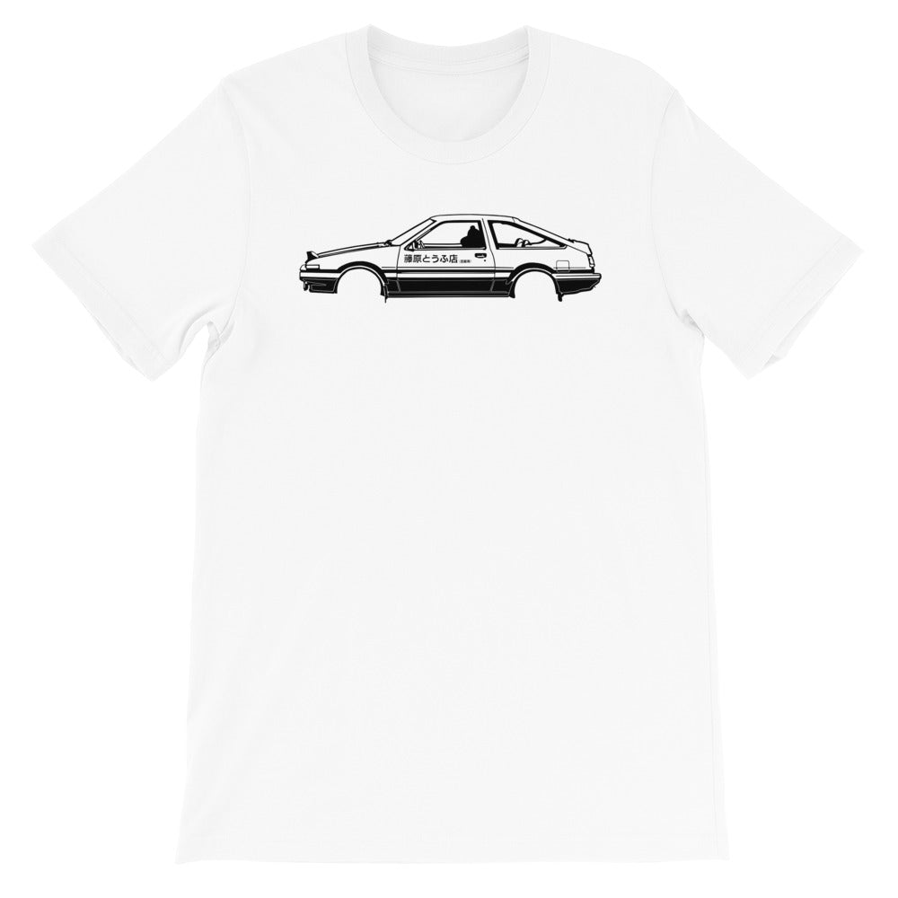 T-shirt Homme Manches Courtes Toyota AE86