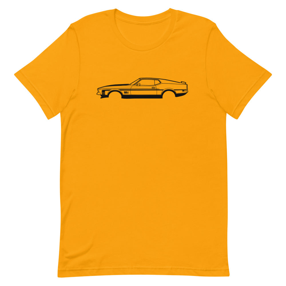 T-shirt Homme Manches Courtes Ford Mustang Mach 1 mk2