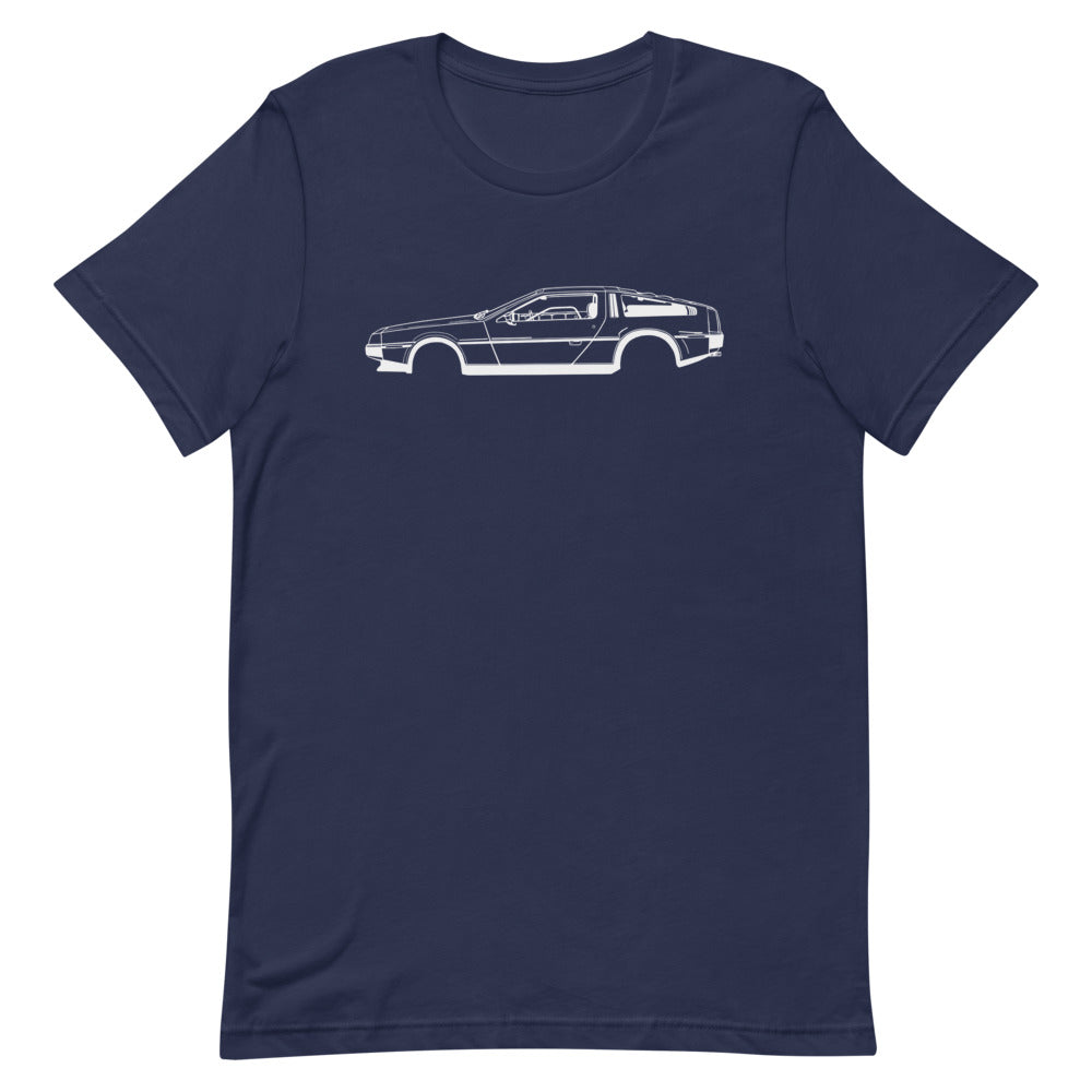 T-shirt Homme Manches Courtes Delorean DMC-12