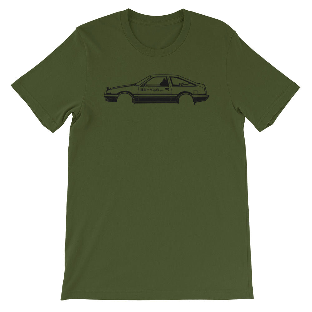 T-shirt Homme Manches Courtes Toyota AE86