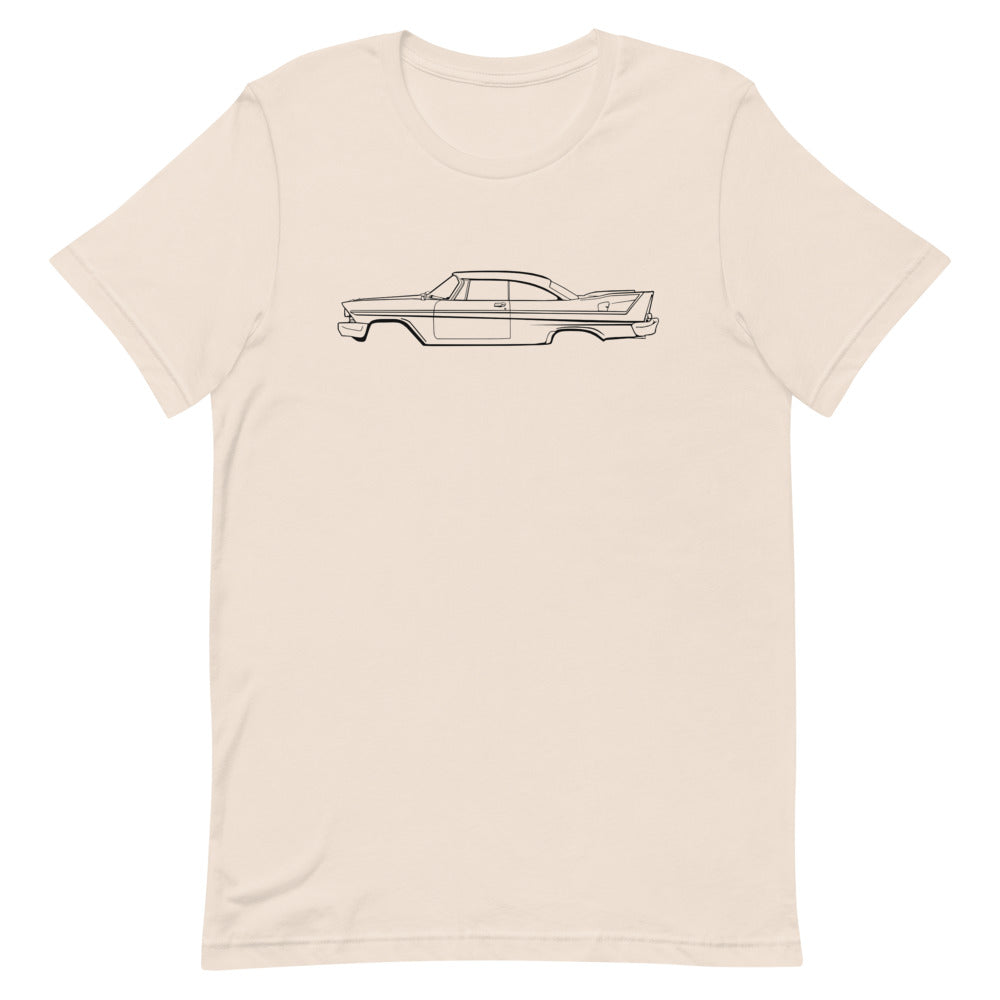 T-shirt Homme Manches Courtes Plymouth Fury 58