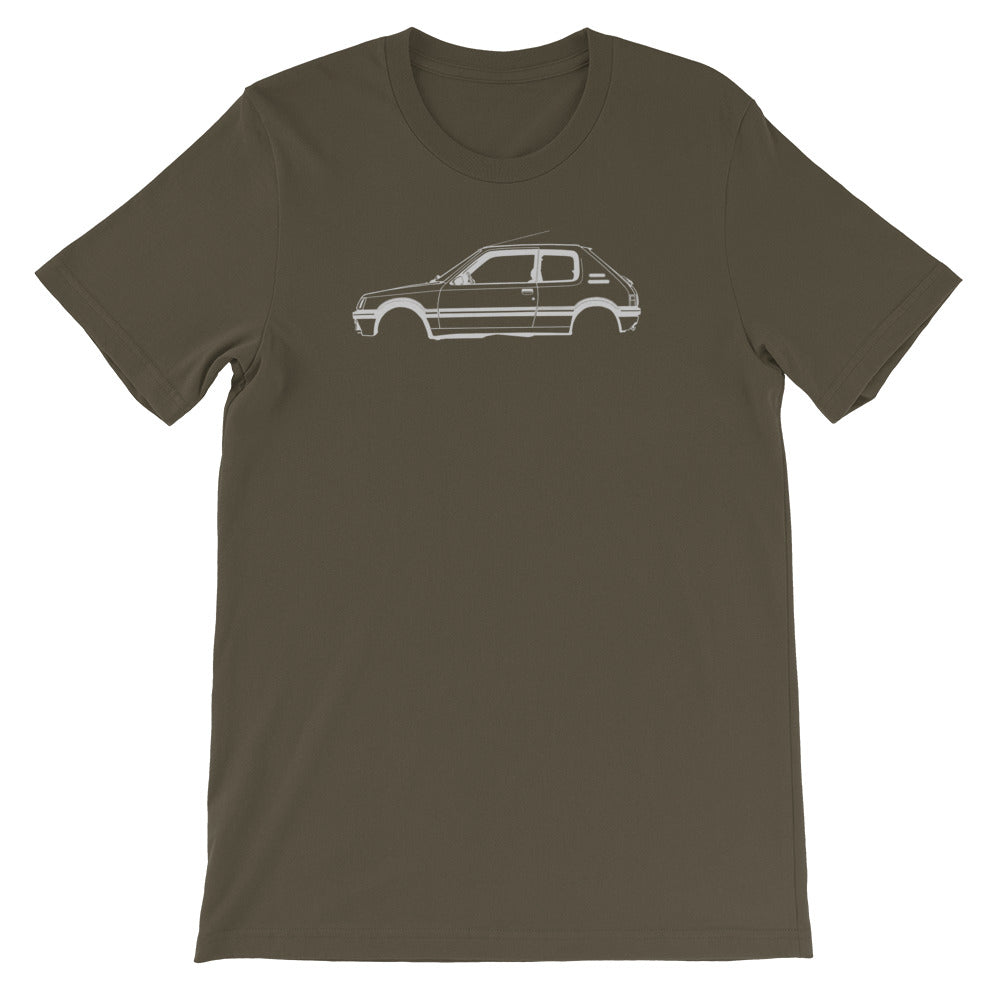 T-shirt Homme Manches Courtes Peugeot 205