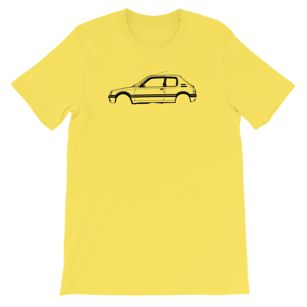 T-shirt Homme Manches Courtes Peugeot 205