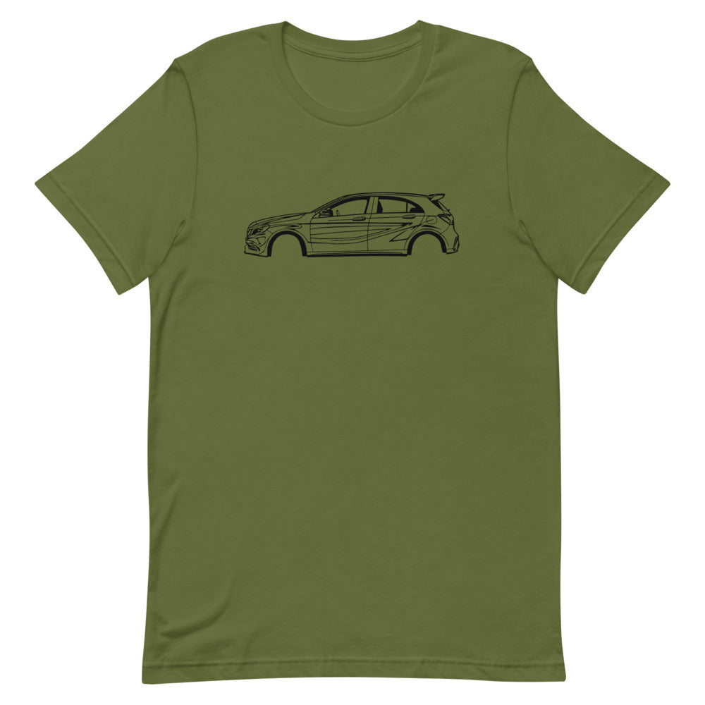 T-shirt Homme Manches Courtes Mercedes W176