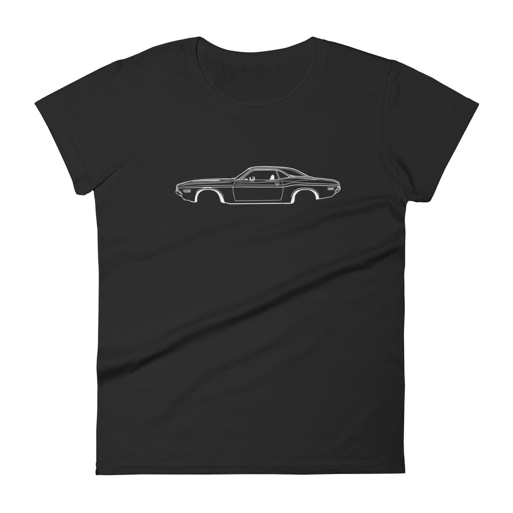 Dodge Challenger mk1 Women's Short Sleeve T-Shirt