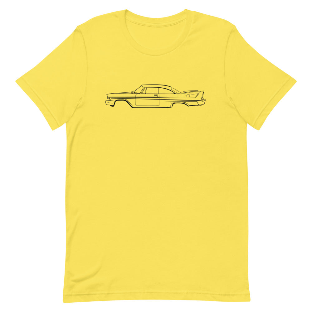 T-shirt Homme Manches Courtes Plymouth Fury 58