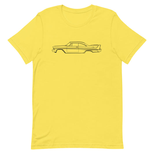 Plymouth Fury 58 Men's Short Sleeve T-Shirt
