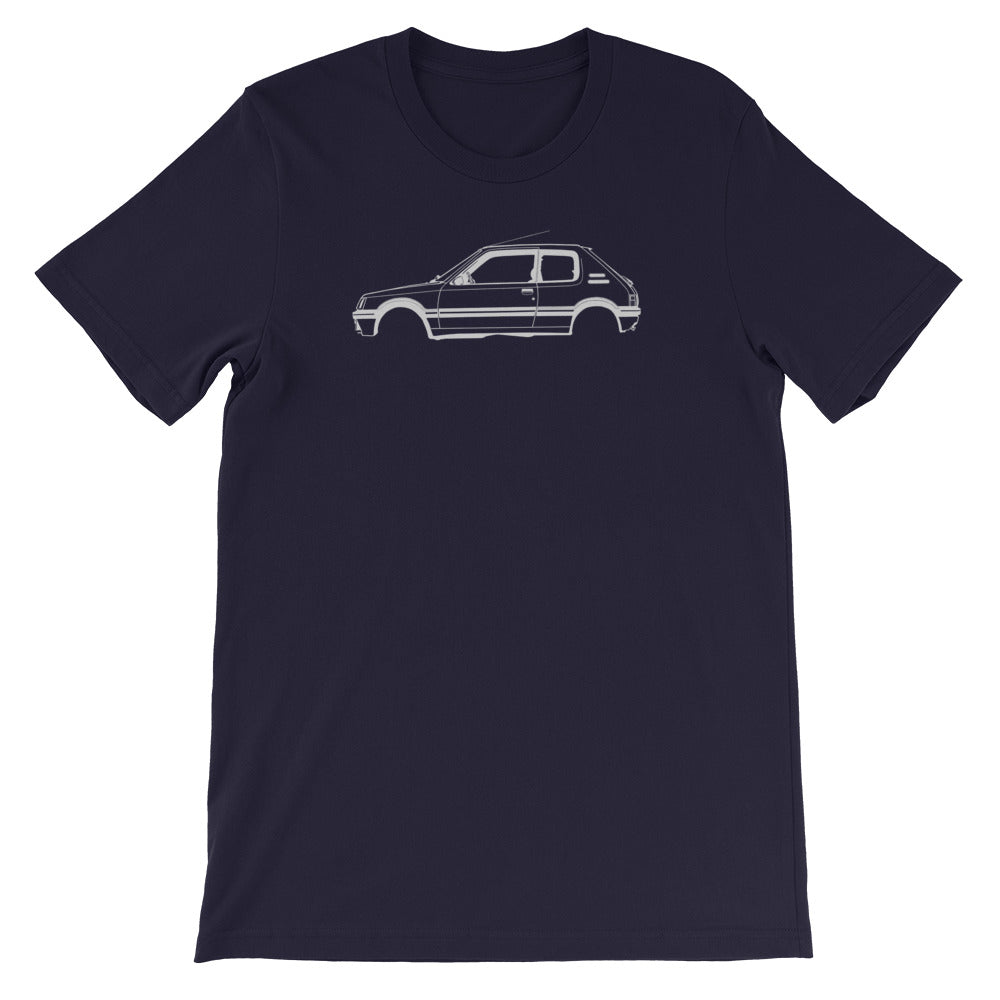 T-shirt Homme Manches Courtes Peugeot 205
