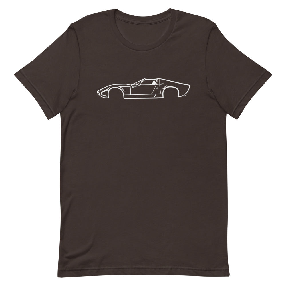 T-shirt Homme Manches Courtes Lamborghini Miura