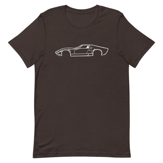 T-shirt Homme Manches Courtes Lamborghini Miura