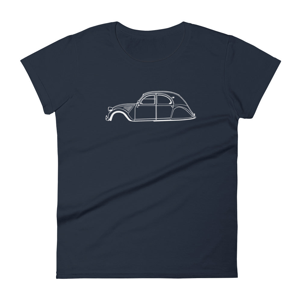 Citroën 2CV Women's Short Sleeve T-Shirt
