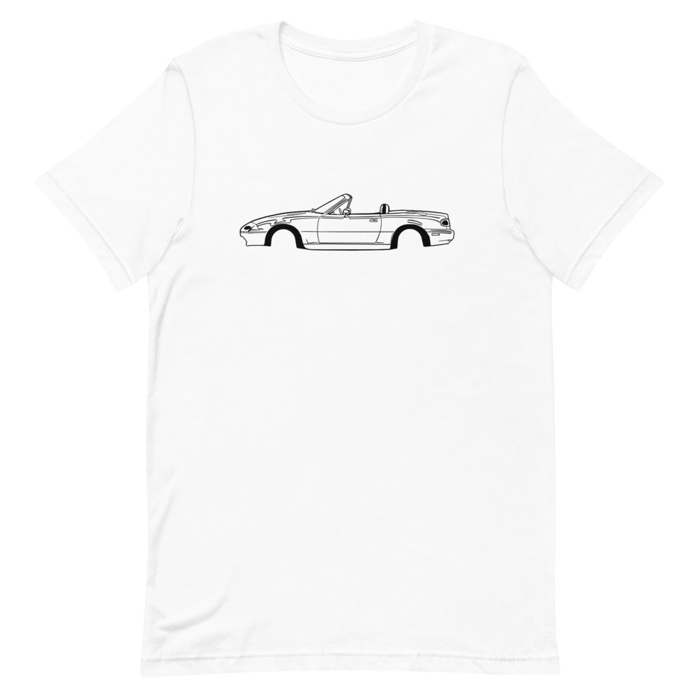 T-shirt Homme Manches Courtes Mazda MX5 na