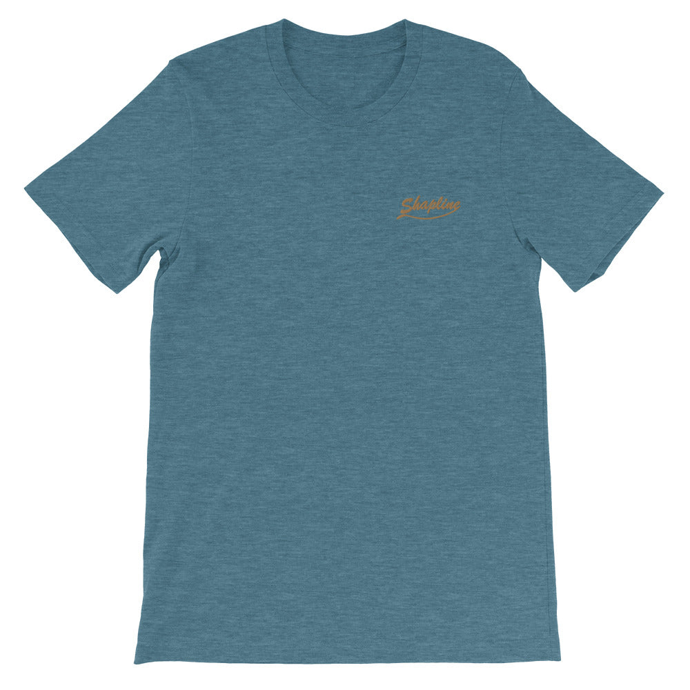 T-shirt Homme brodé Shapline gold