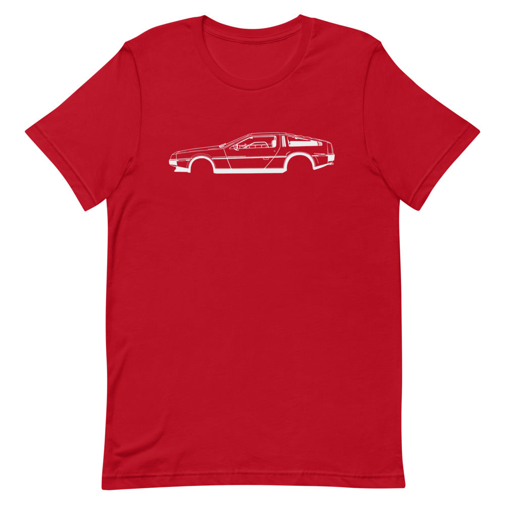 T-shirt Homme Manches Courtes Delorean DMC-12