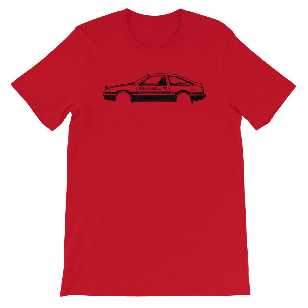 T-shirt Homme Manches Courtes Toyota AE86