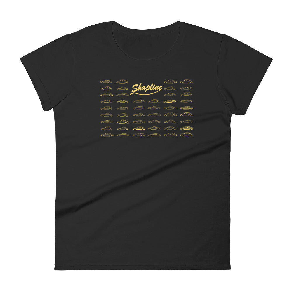 T-shirt Femme Collector or Shapline