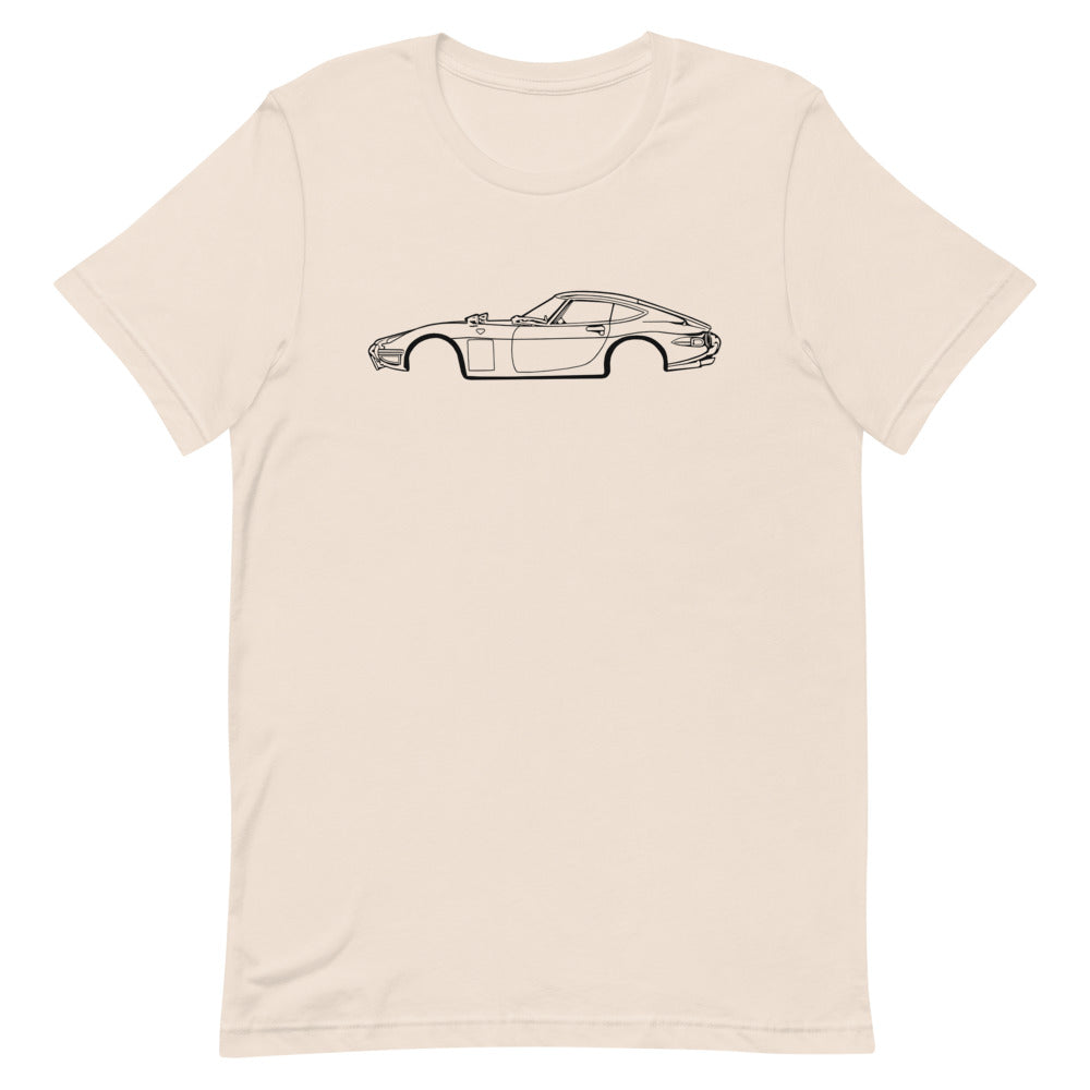 T-shirt Homme Manches Courtes Toyota 2000 GT