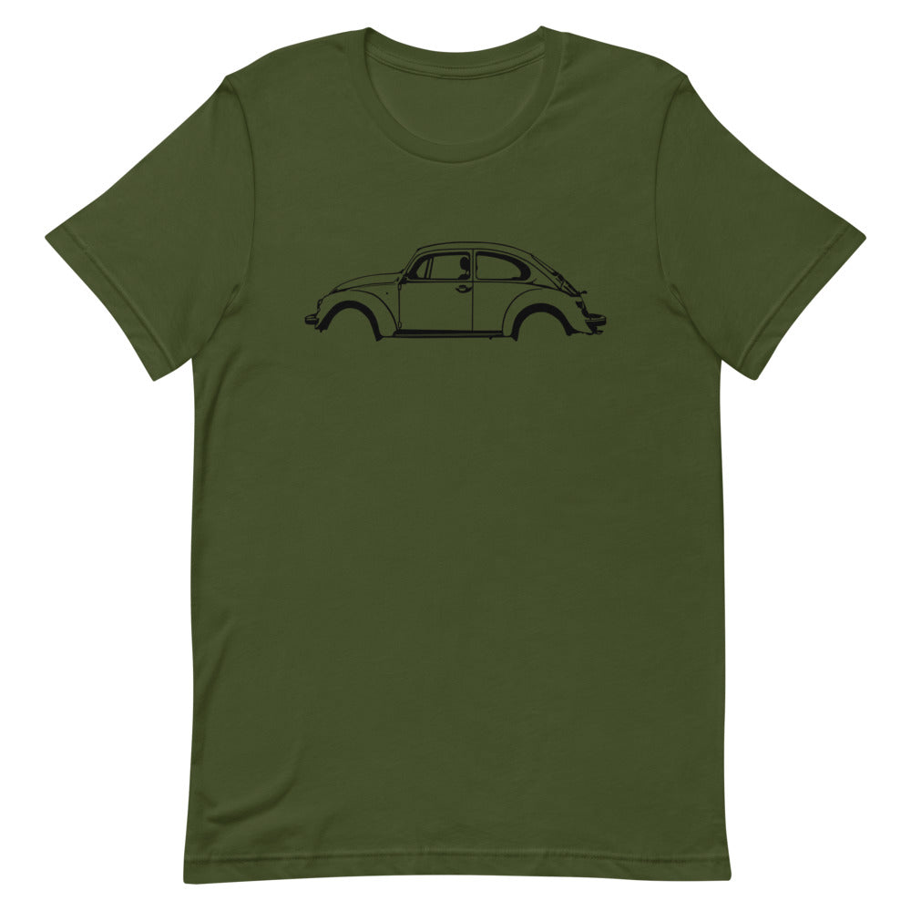 T-shirt Homme Manches Courtes Volkswagen Coccinelle